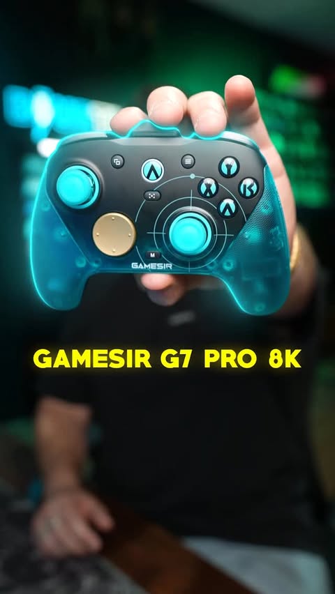 Instagram post by @blue_thundergaming for GameSir. Caption reads: [...] and it’s honestly not even close. The....