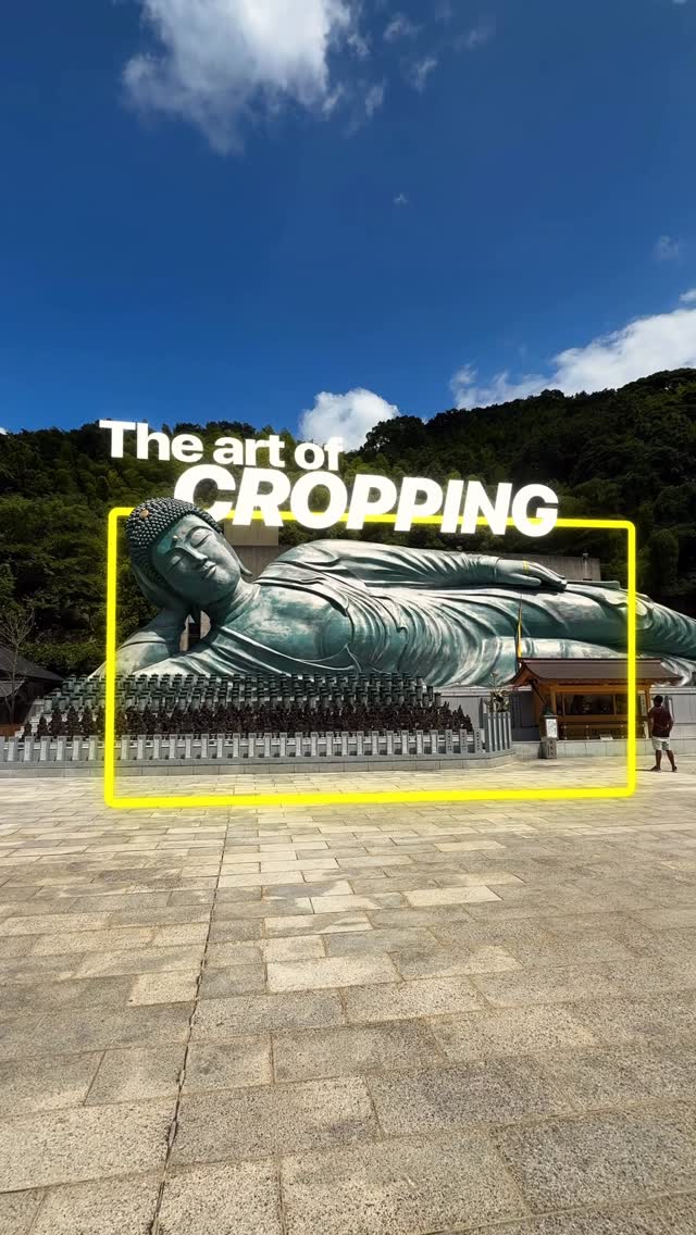 Instagram post by @itchban for Hasselblad. Caption reads: The art of the crop with @hasselblad 
X2D II + 55V....