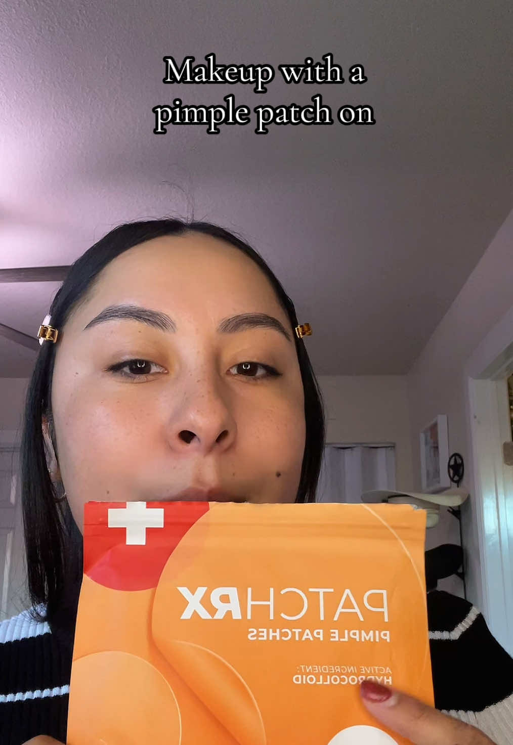 TikTok post by @jussst_briii for PatchRx. Caption reads: [...] as possible 😵‍💫 - These patches from....