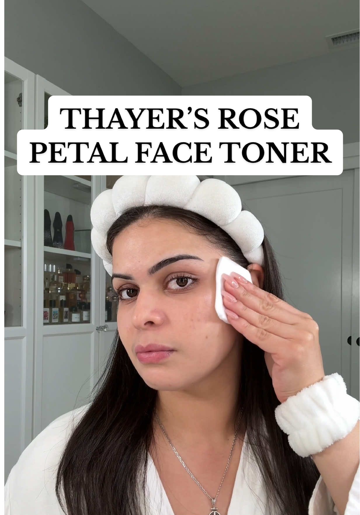 TikTok post by @sorayaskincares for Thayers. Caption reads: #ThayersPartner this is your sign to stop skipping....