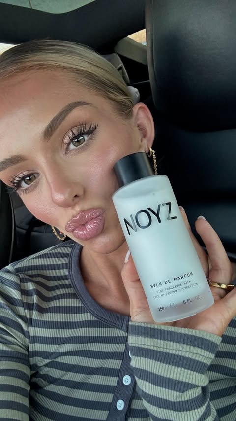 Instagram post by @miranda__hope for NOYZ. Caption reads: absolute favorite @noyz_official 🖤 available....