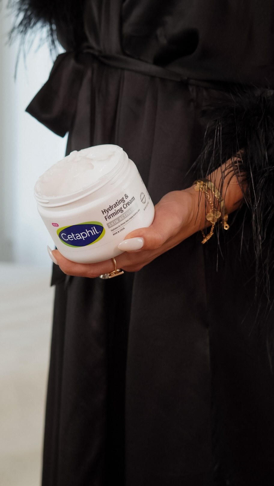 Instagram post by @oncloudnahrin for Cetaphil. Caption reads: The New Cetaphil Skin Activator Hydrating and....