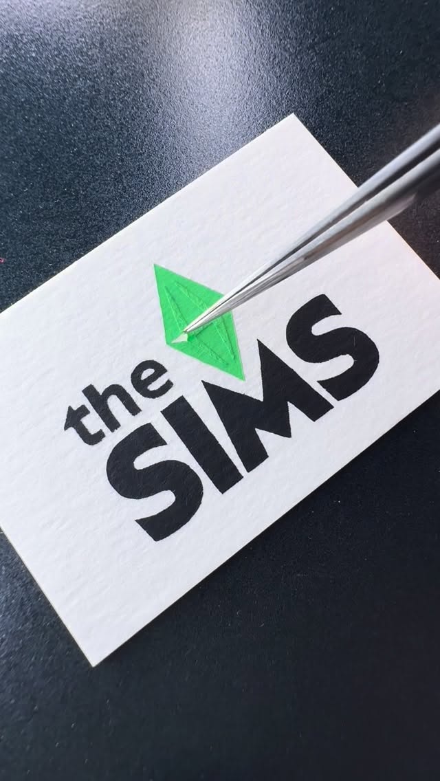 Instagram post by @alexchipi11 for The Sims. Caption reads: @thesims 💎 ¿siguiente? / next?.