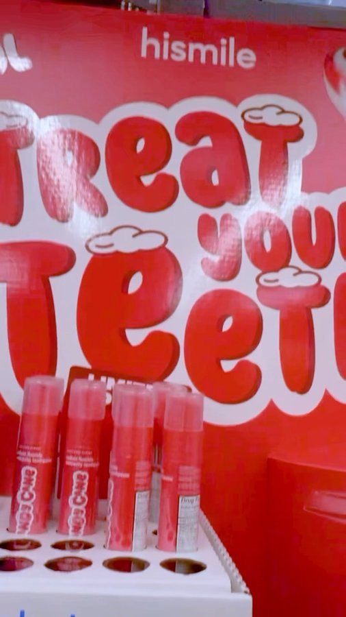 Instagram post by @grandmaida82 for Hismile. Caption reads: Hismile 🤝🏽 Grandma Ida 
Go get your @hismile....