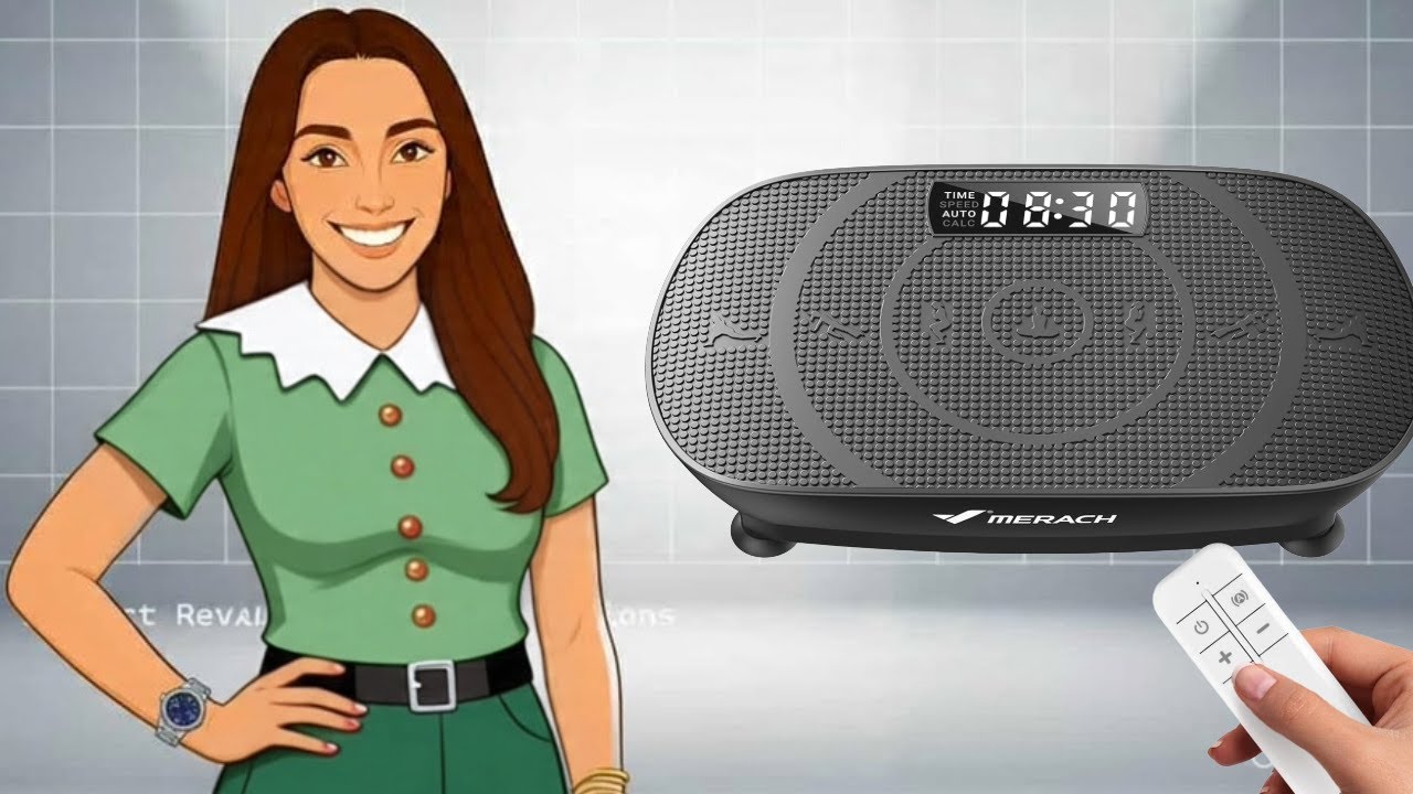 YouTube post by @shoppingwithamy for Merachfit. Caption reads: [...] #christmasgift #ad ‪@Merachfit‬ Discount....