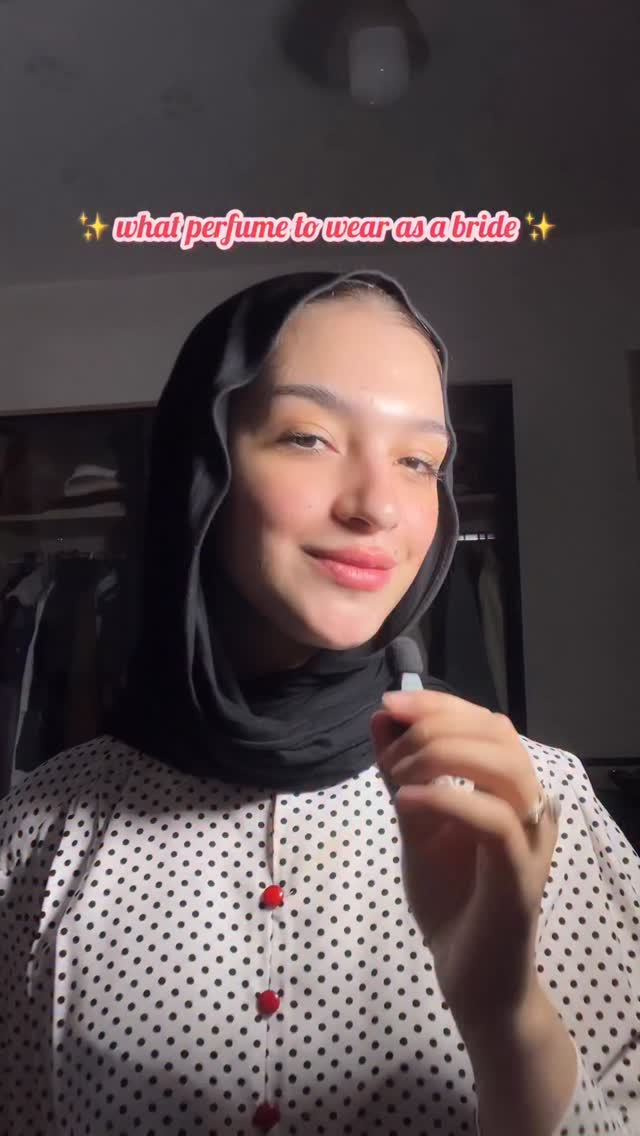 Instagram post by @linafaraj_ for Chopard. Caption reads: what perfume to wear as a bride! I would....