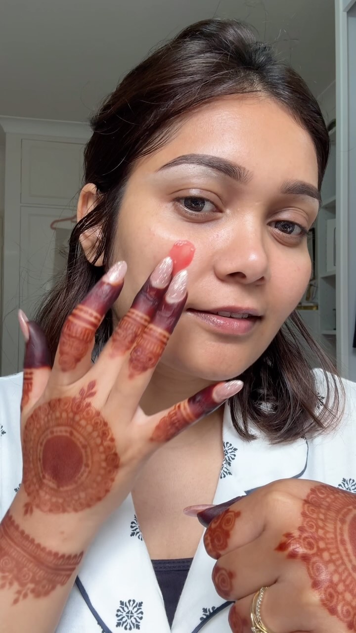 Instagram post by @nesath_khusbu for The Beauty Crop. Caption reads: My favourite products from @thebeautycrop to have....