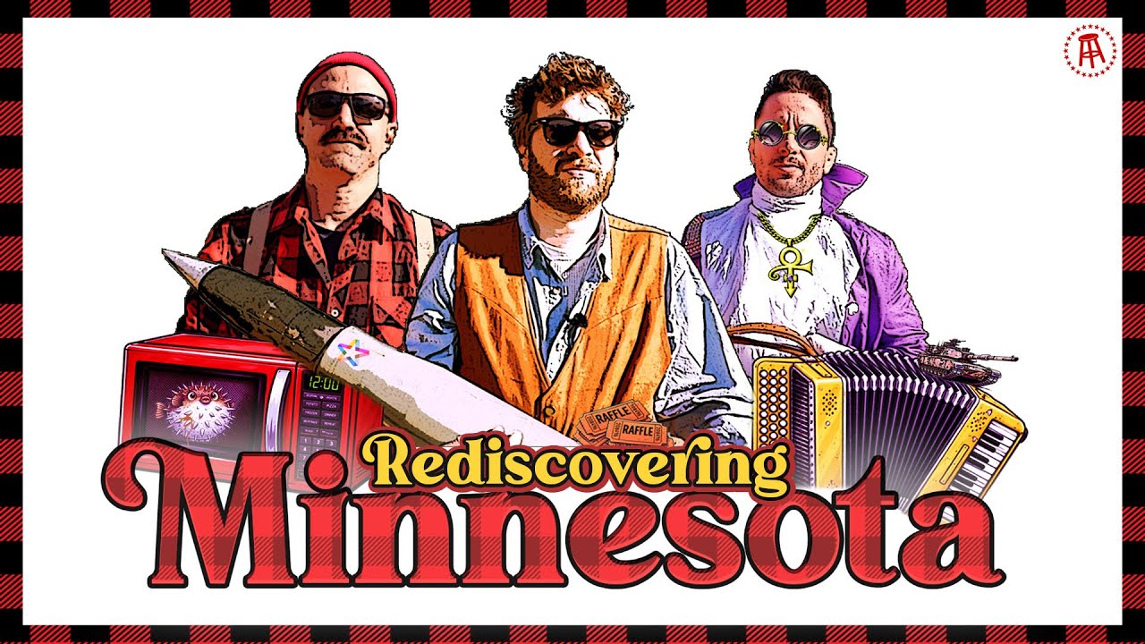 YouTube post by @TheWontonDon for Barstool Sports. Caption reads: The Weirdest Roadside Attractions in the Midwest |....