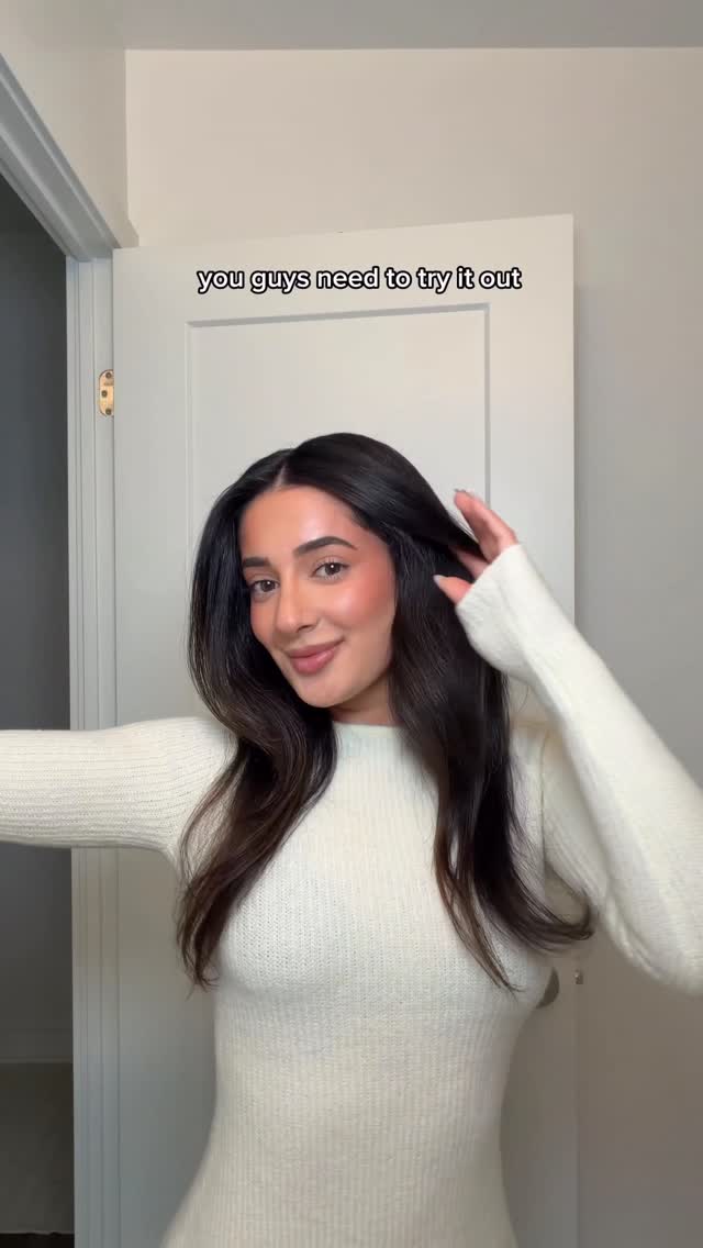 Instagram post by @adellezaya for Revlon Hair Tools. Caption reads: This @revlonhairtoolscan one-step volumizer just....