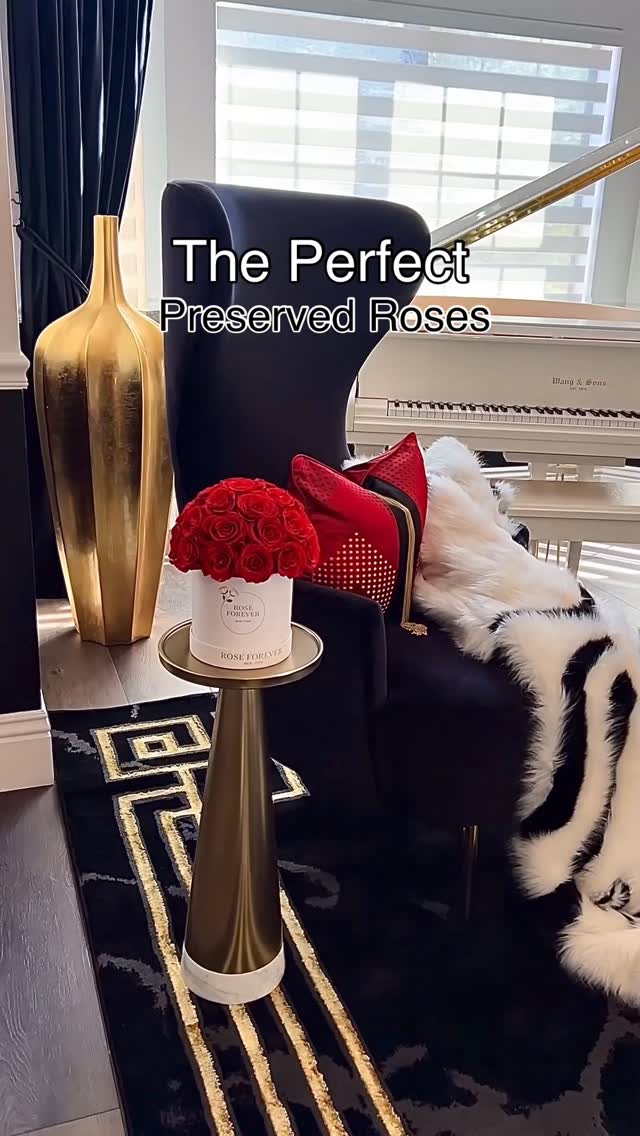 Instagram post by @wendywittwerdesign for Rose Forever. Caption reads: Please comment “roses” for a link to....