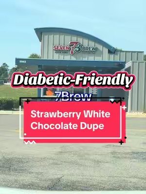 TikTok post by @robbyobby84 for 7 Brew. Caption reads: Yall @lowcarb7brewlady may be a Georgia fan, but....