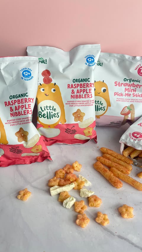 Instagram post by @daneryta for Little Bellies. Caption reads: [...] is loving these! We tried the new Little....