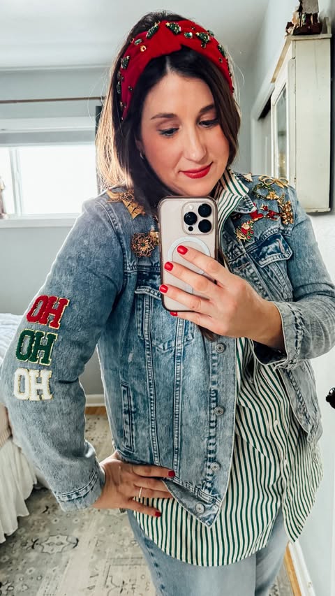 Instagram post by @thevettelfarm for Hobby Lobby. Caption reads: When I found this patch at @hobbylobby I knew....