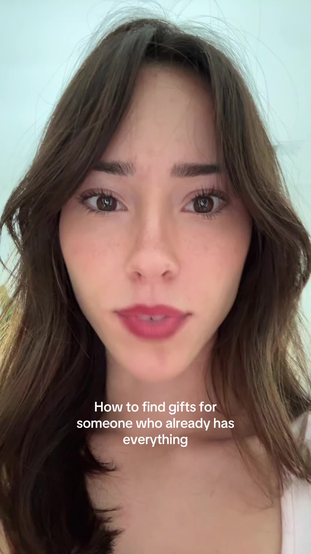 TikTok post by @katelynernst4 for GoWish. Caption reads: [...] to shop for! It’s the best holiday hack....