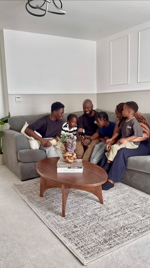 Instagram post by @meetthesonsfamily for Nationwide. Caption reads: AD Our @nationwidebuildingsociety Fairer Share....