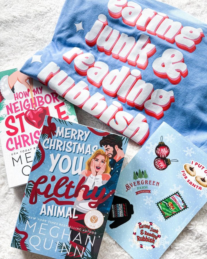 Instagram post by @exercise_read_repeat for GoodGirlsPR. Caption reads: 🍿𝗙𝗶𝘃𝗲 𝗦𝘁𝗮𝗿 𝗛𝗼𝗹𝗶𝗱𝗮𝘆 𝗥𝗲𝗮𝗱....