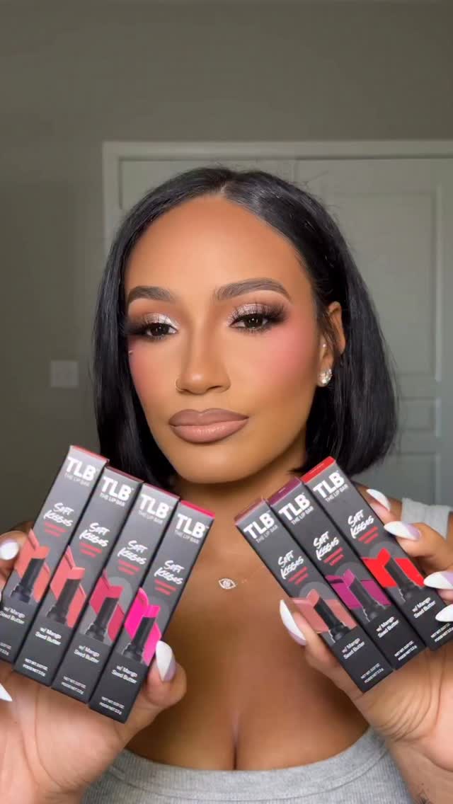 Instagram post by @malessanicoleee for The Lip Bar. Caption reads: ✨ The Lip Bar Soft Kisses Lipsticks ✨ @thelipbar....