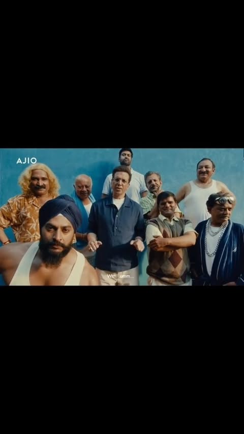 Instagram post by @actorprashantpoojari for Ajio. Caption reads: [...] @astoundingcasting @mothershiproductions....