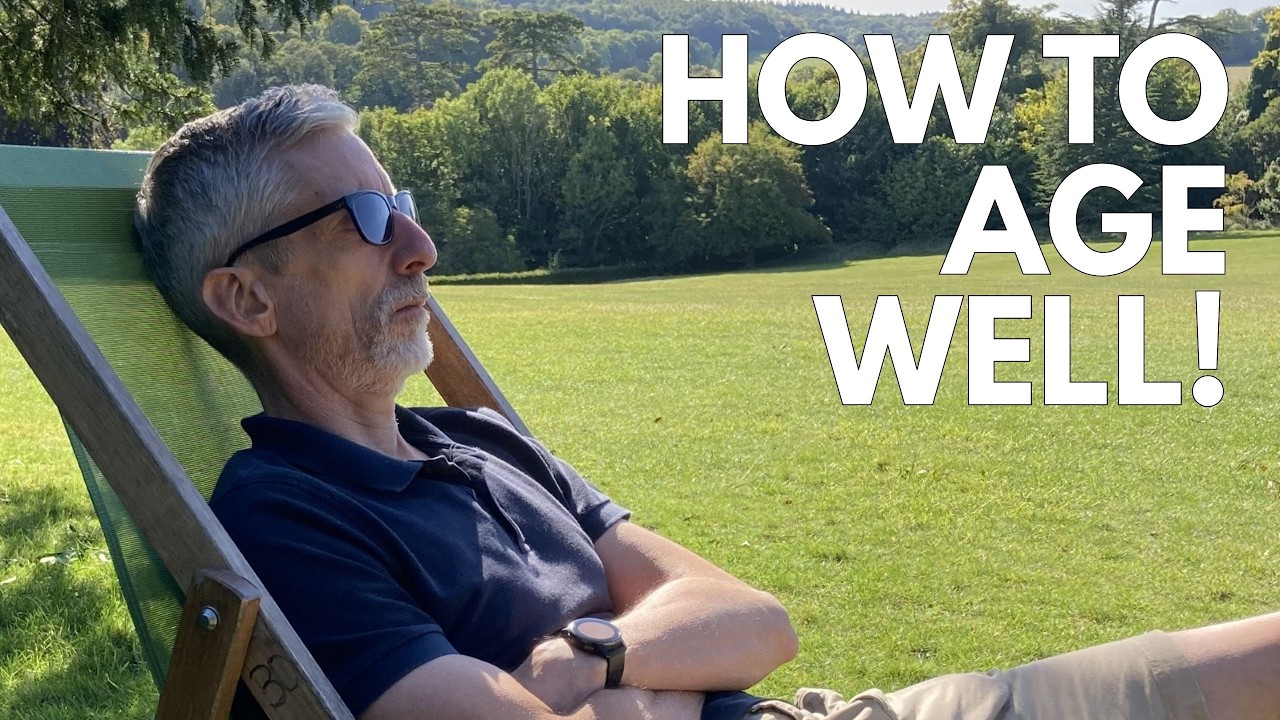 YouTube post by @Forest_velo for OutdoorMaster. Caption reads: 8 Tips For Aging Well.