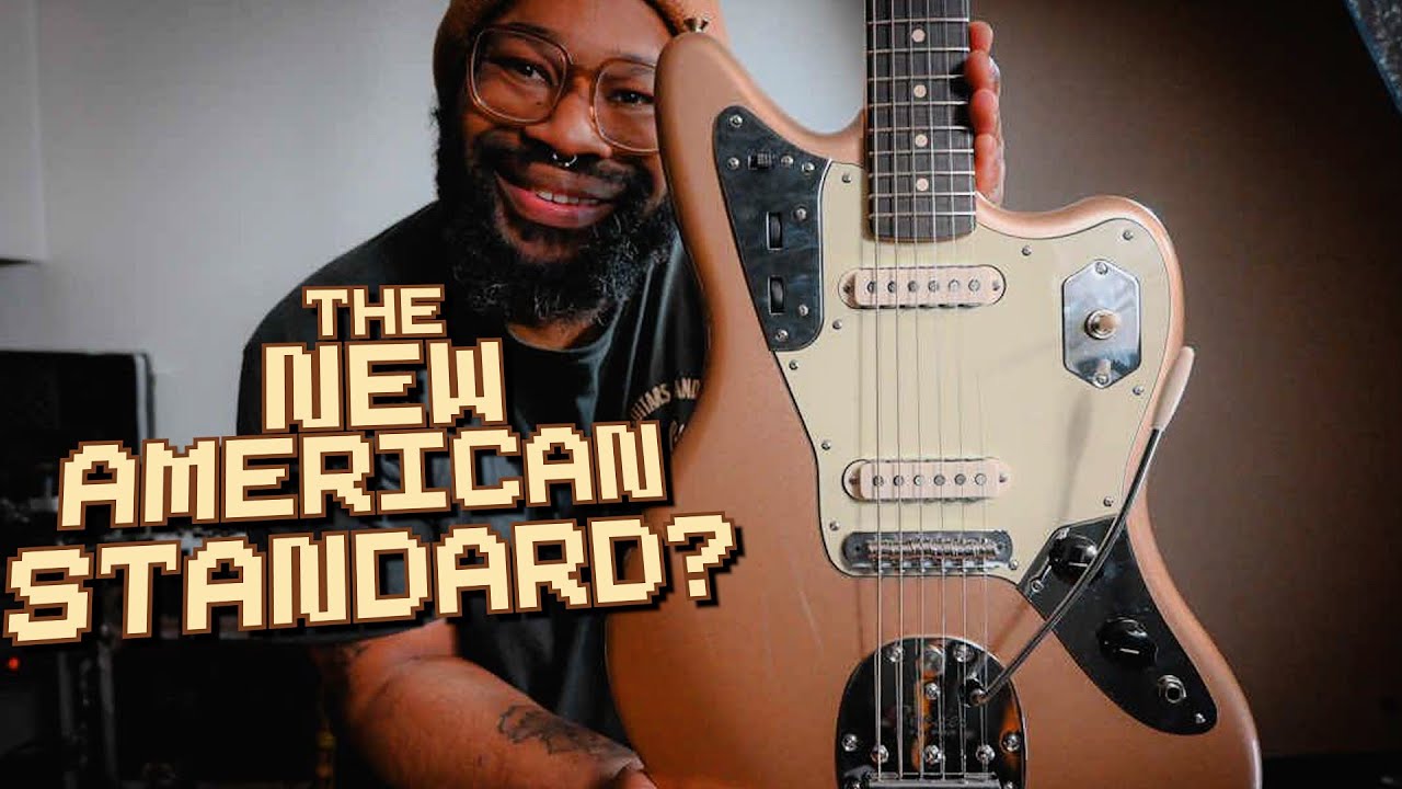 YouTube post by @JasonTMays for Fender. Caption reads: [...] — from recent American made Fender releases.....