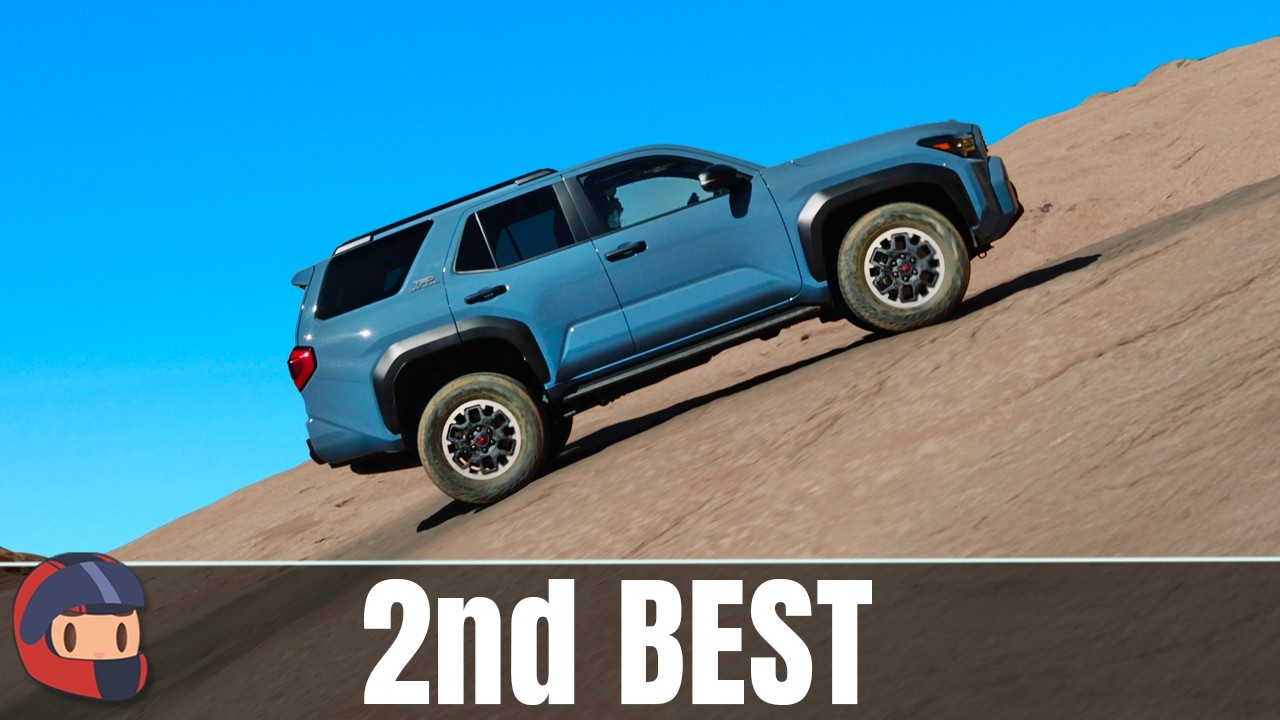 YouTube post by @SuperfastMatt for Reolink. Caption reads: The New 4Runner is Better. Maybe Too Much Better..