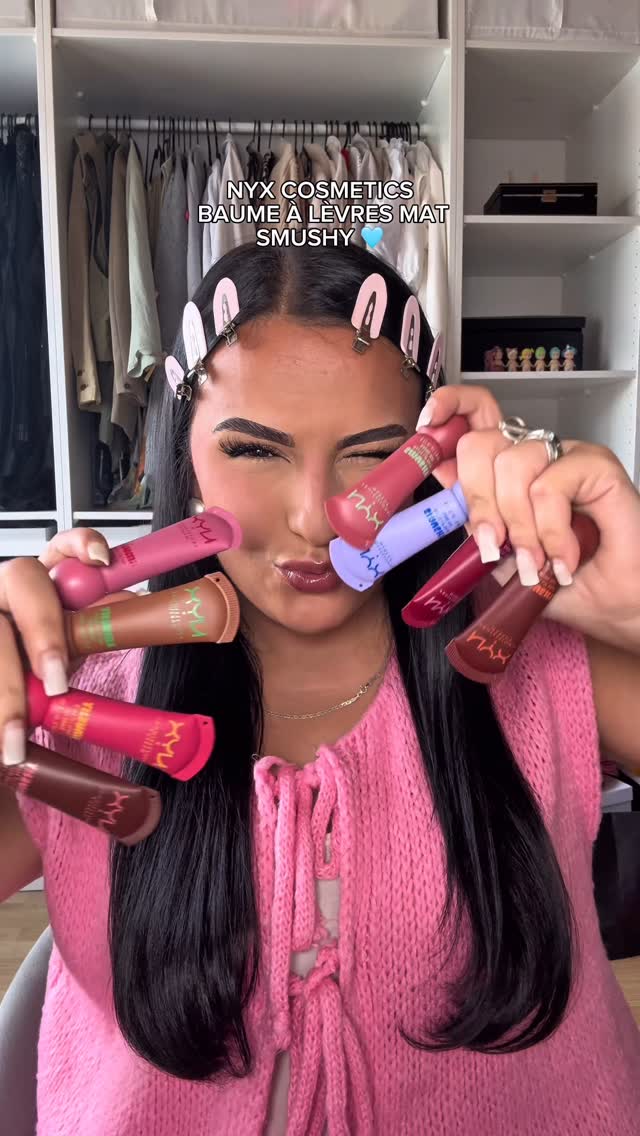 Instagram post by @camiliamks for NYX COSMETICS FRANCE. Caption reads: J’ai testé et surtout mis à l’épreuve les nouveaux....