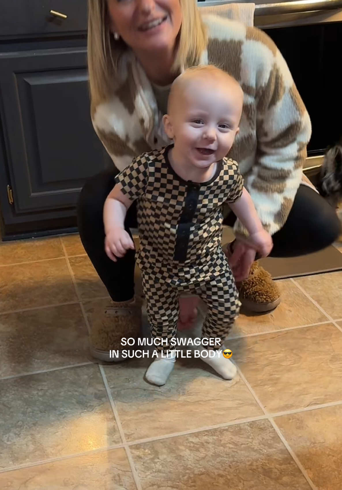 TikTok post by @life.as.annacasey for RAGS. Caption reads: Rags Rompers are our fav trendy toddler rompers....