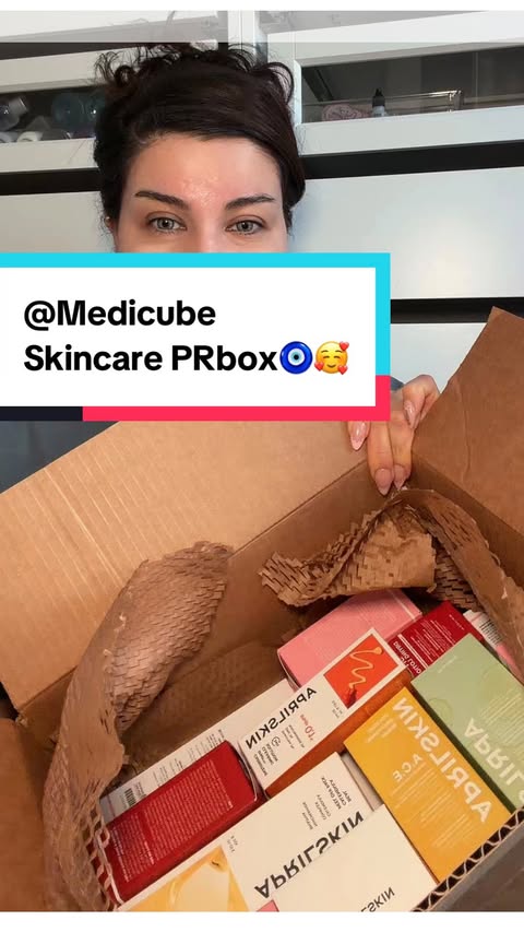 Instagram post by @get_glam_with_sadaf for Medicube. Caption reads: @medicube_global_official Ty so much [...].