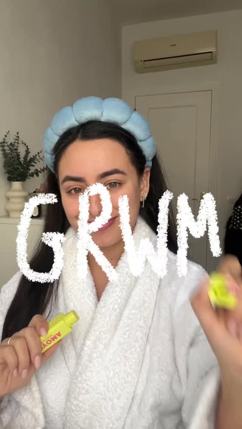 Instagram post by @mariasuarxz for BYOMA. Caption reads: [...] probando mi nueva rutina de skincare de....