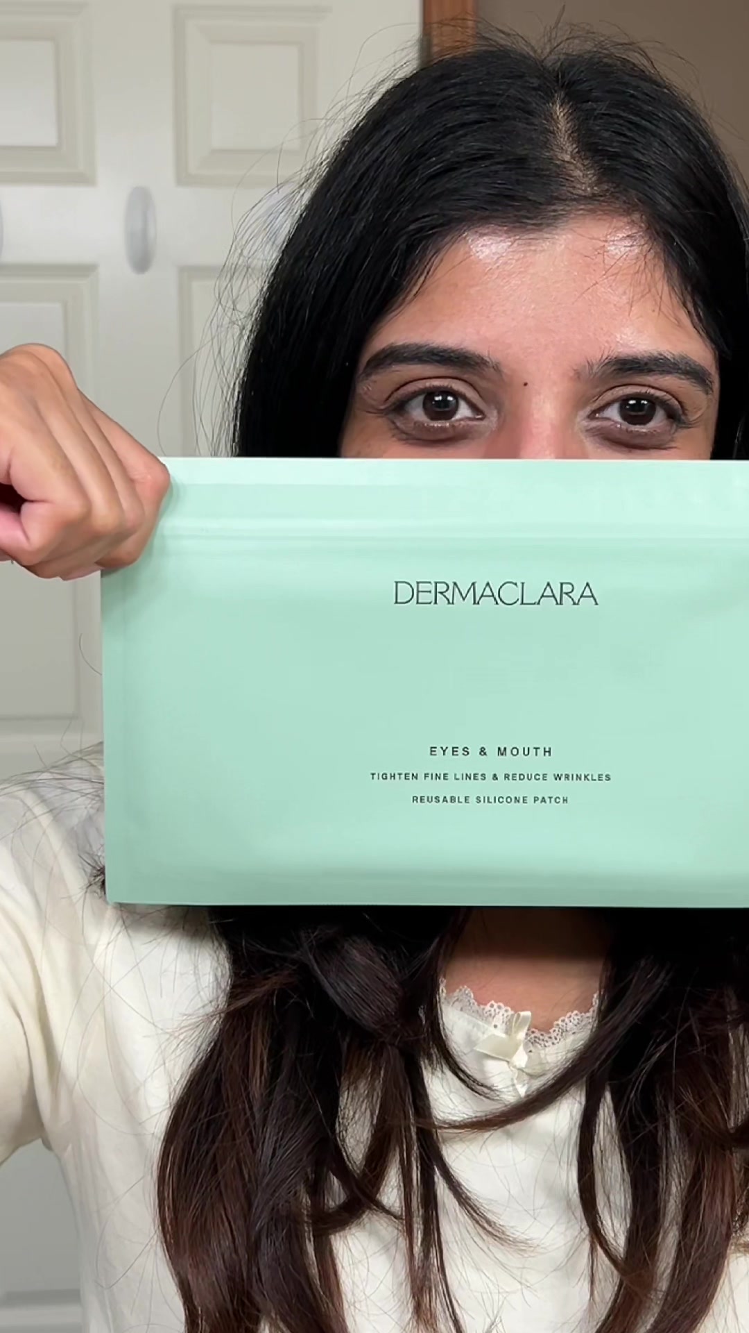 TikTok post by @shelflifestorie for Dermaclara. Caption reads: [...] Same 😅 That’s why I’m using the @Dermaclara....