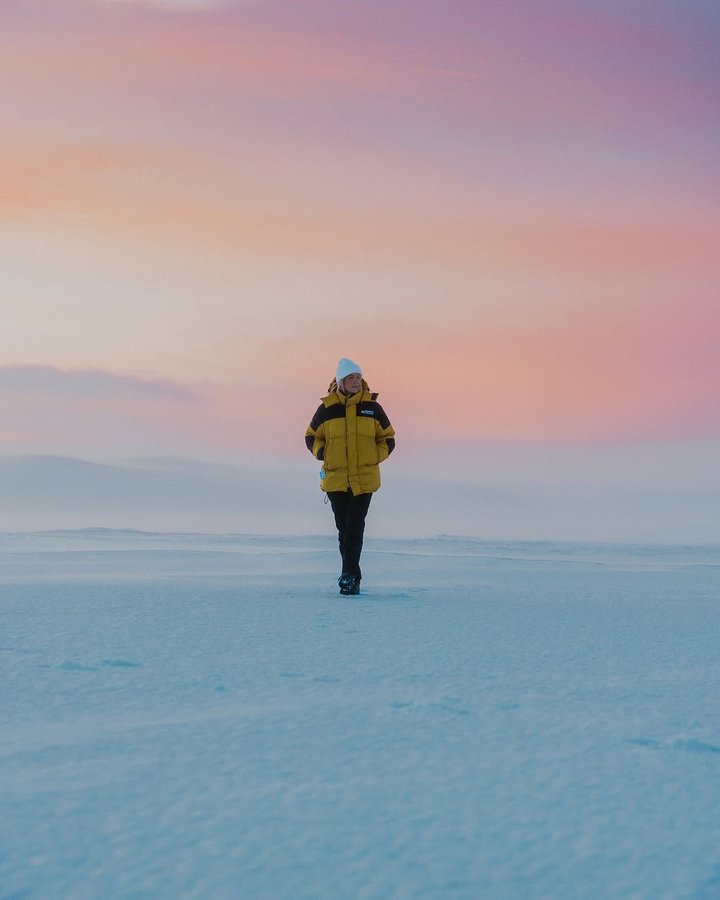 Instagram post by @asasteinars for 66°North. Caption reads: [...] 24 hours left of my discount code with....