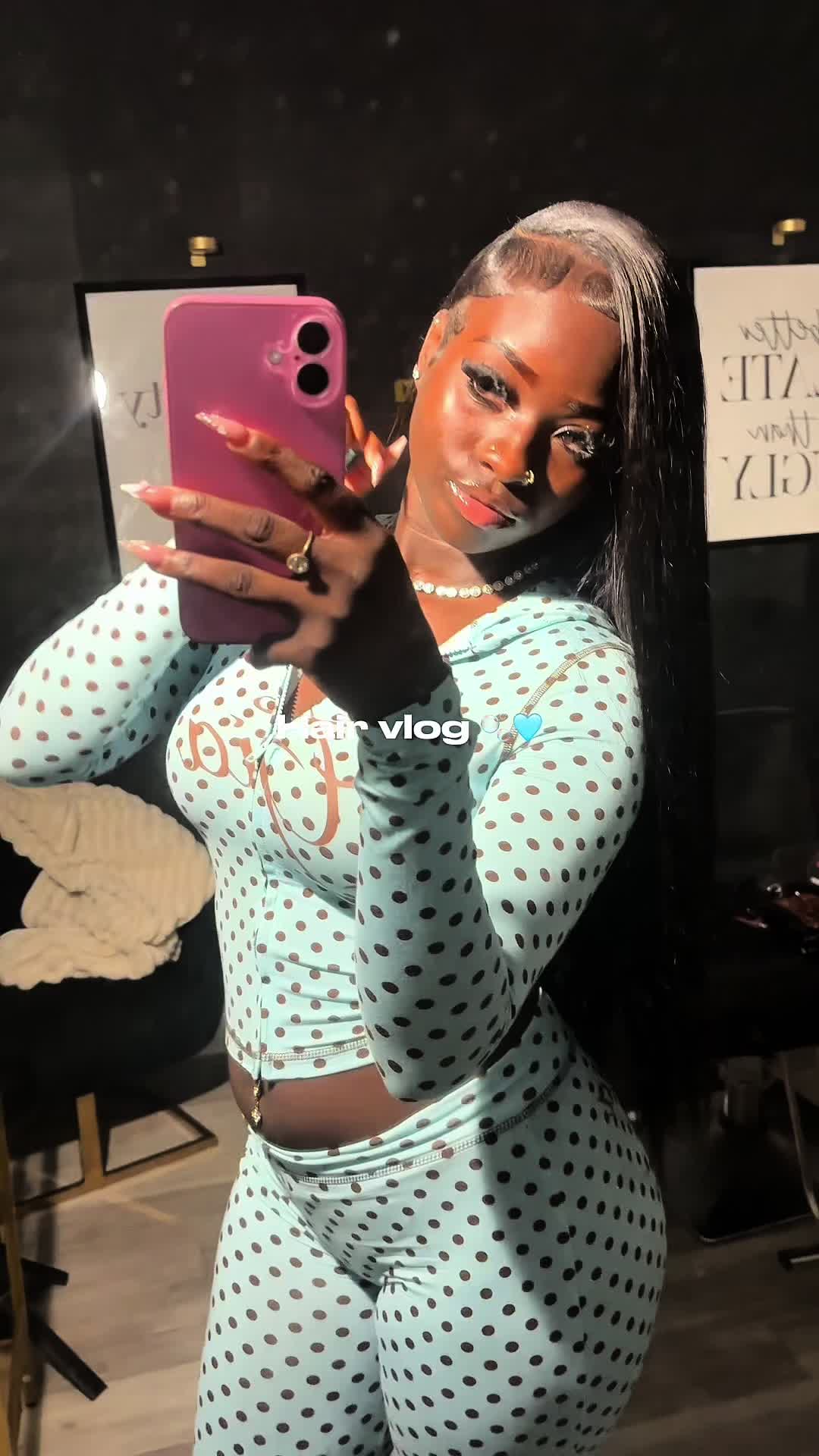 TikTok post by @motionnprincess for Lemoda Hair. Caption reads: #CapCut Hair from : @Lemoda Hair Hair by....
