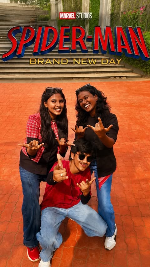 Instagram post by @samyuktha.aa_ for Sony Music. Caption reads: [...] @gvprakash @vengayo__ @iamsandy_off....