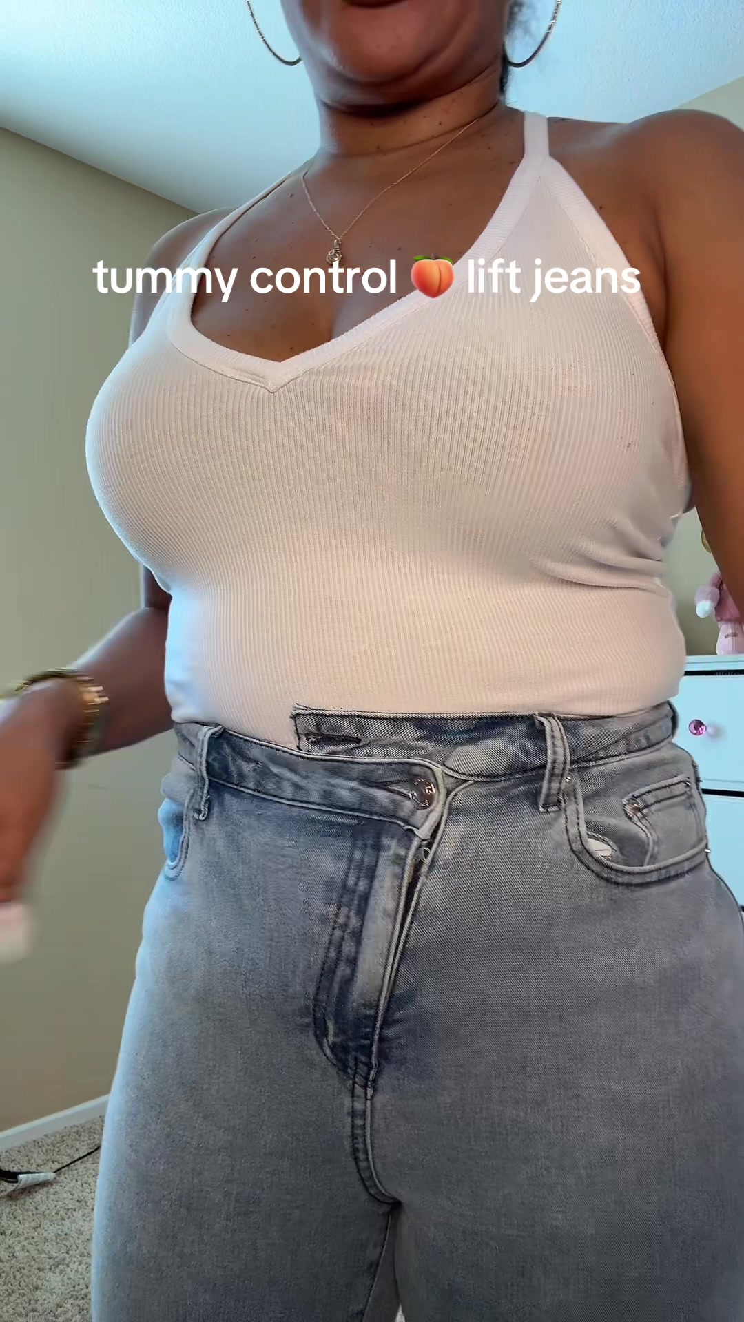 TikTok post by @charityjthecreator for Genleck. Caption reads: [...] control and got the buns looking right.....