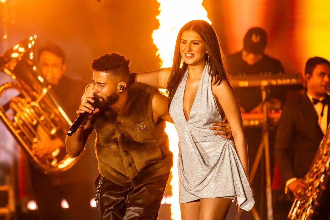 Instagram post by @bookmyshow.live for BookMyShow. Caption reads: You know it’s a night to remember when it’s an....