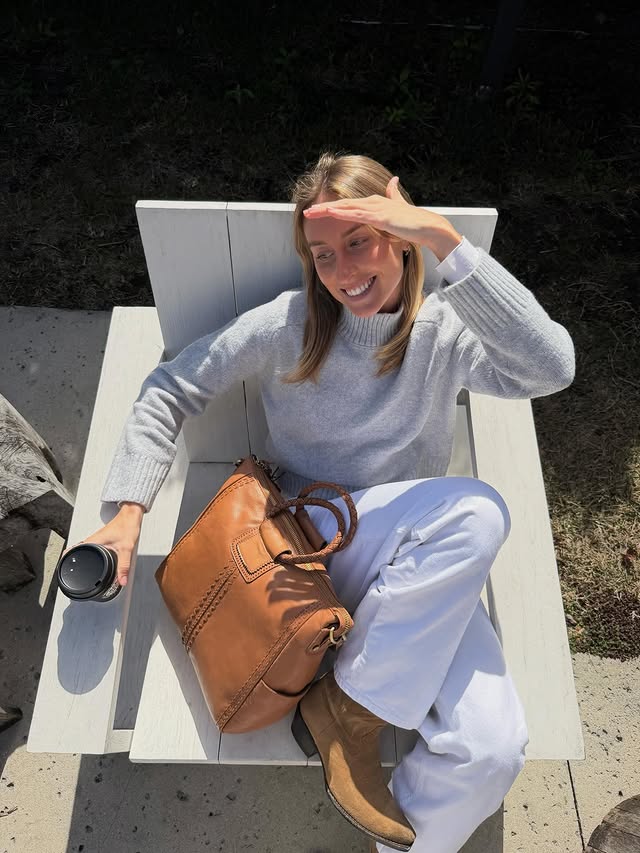 Instagram post by @maddycatlin for HOBO. Caption reads: [...] gracefully the more it’s lived in....