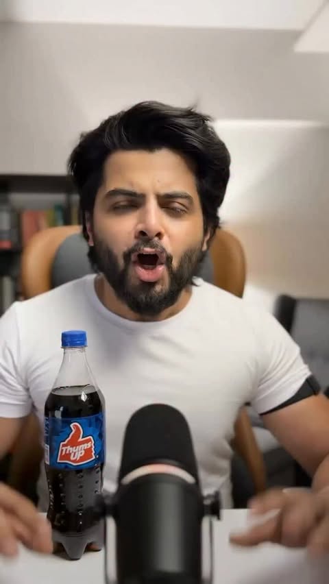 Instagram post by an influencer for Thums Up. Caption reads: [...] Toofan is at its center @thumsupofficial....