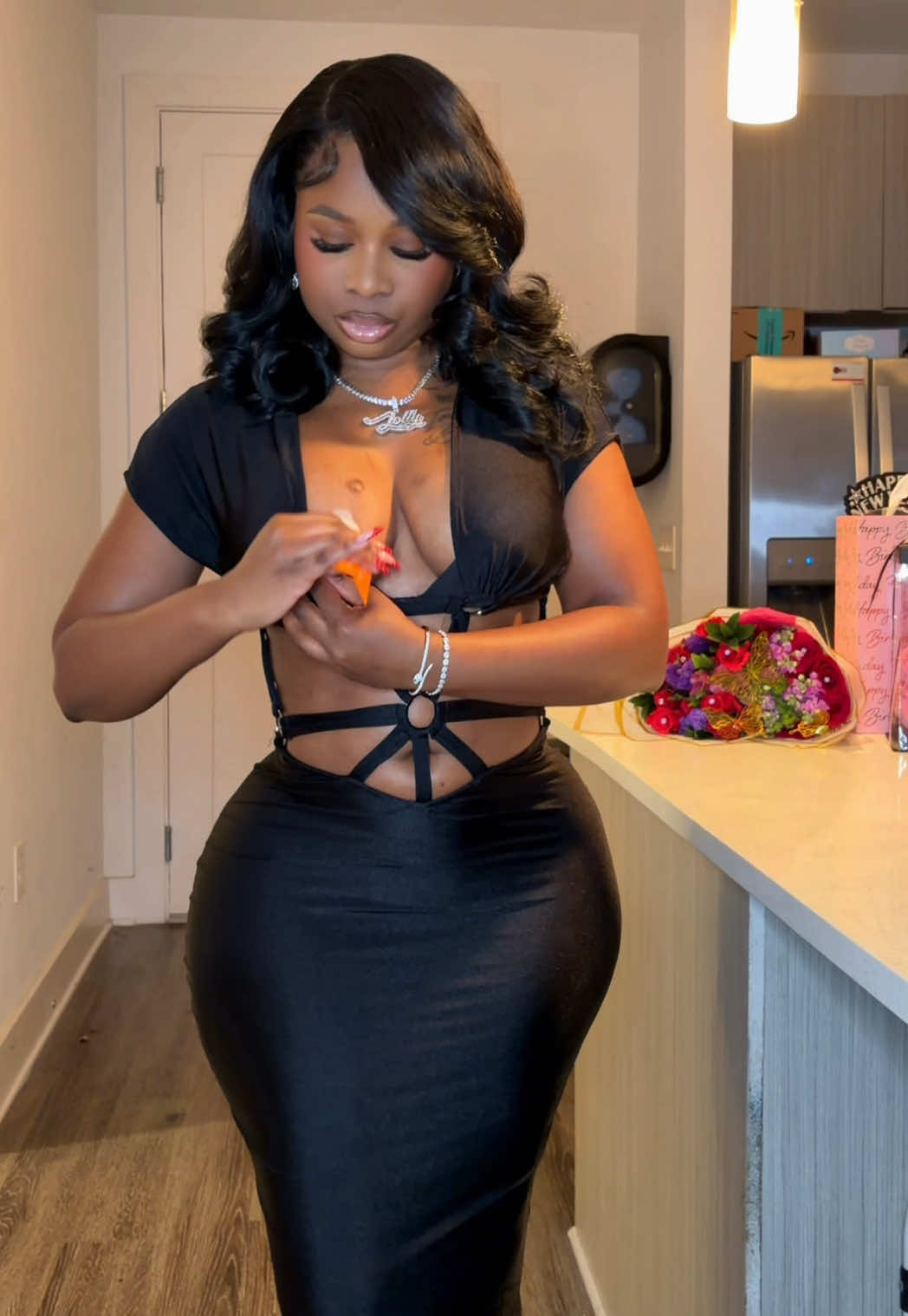 TikTok post by @trendsettalolly for Snowy Care. Caption reads: Honestly my best TikTok shop purchase @Snowy Care....