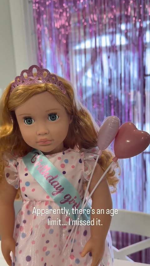 Instagram post by @ogdollscanada for Our Generation Dolls. Caption reads: Fifty-one and proof you’re never too old for joy,....