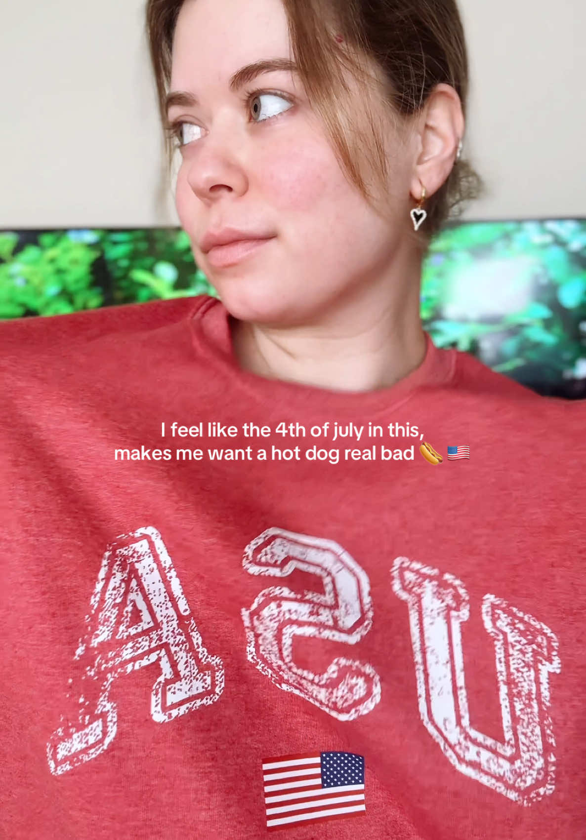 TikTok post by @breannatyler26 for Refinery Number One. Caption reads: [...] said it best 💅🏼🇺🇸🤣🌭 @Refinery Number....