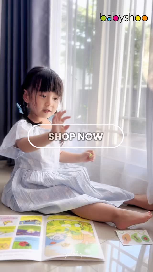 Instagram post by @judithlisty for Babyshop. Caption reads: [...] lucu kayak koleksi Own the Summer dari....