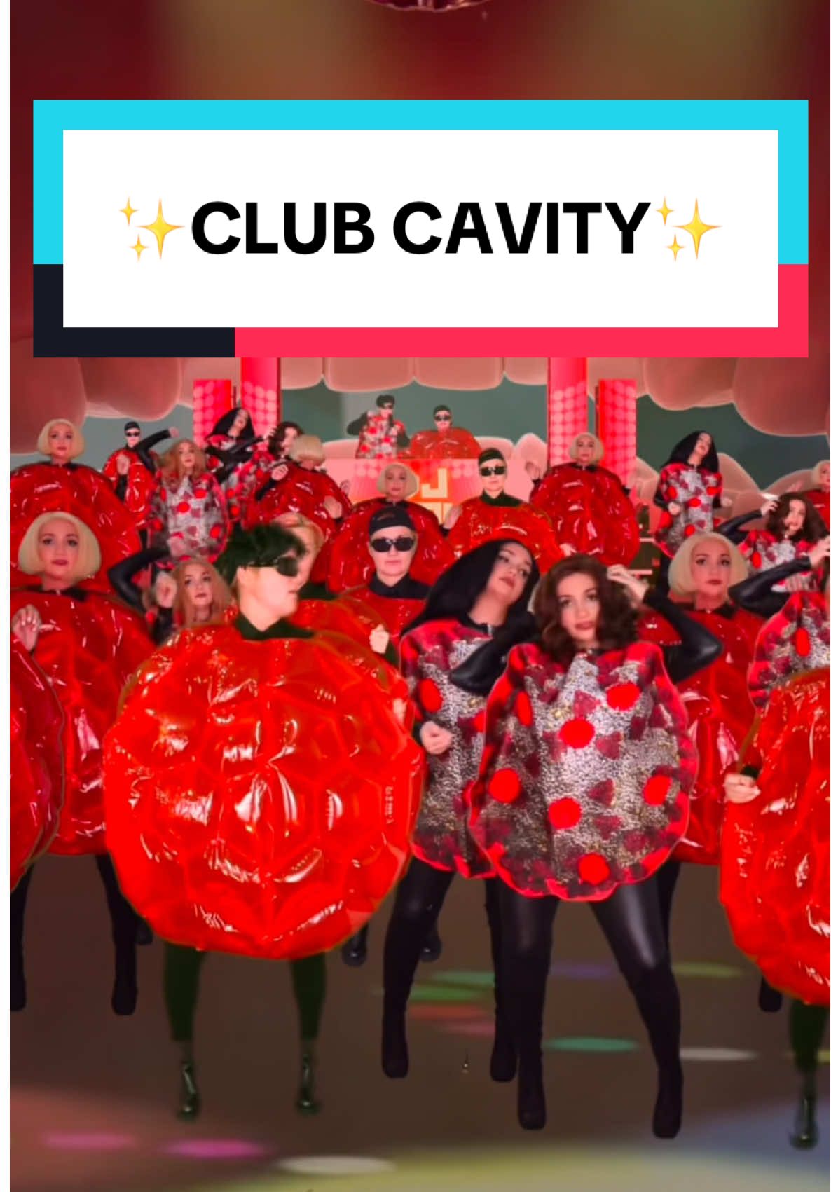 TikTok post by @akana_official for Soocas Taiwan. Caption reads: ✨So Long Club Cavity✨ Hi fam! Meet the Soocas Neos....