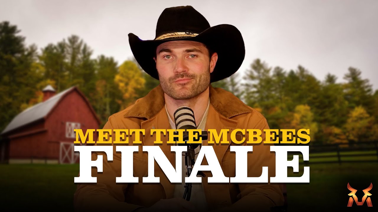 YouTube post by @morethanmcbee for Schaefer Outfitter. Caption reads: The Last Ride of Meet the McBees | Vegas, Family....