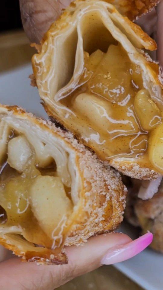 Instagram post by @cooking_with_dimples for Nasoya. Caption reads: Get ready to elevate your apple pie game with....