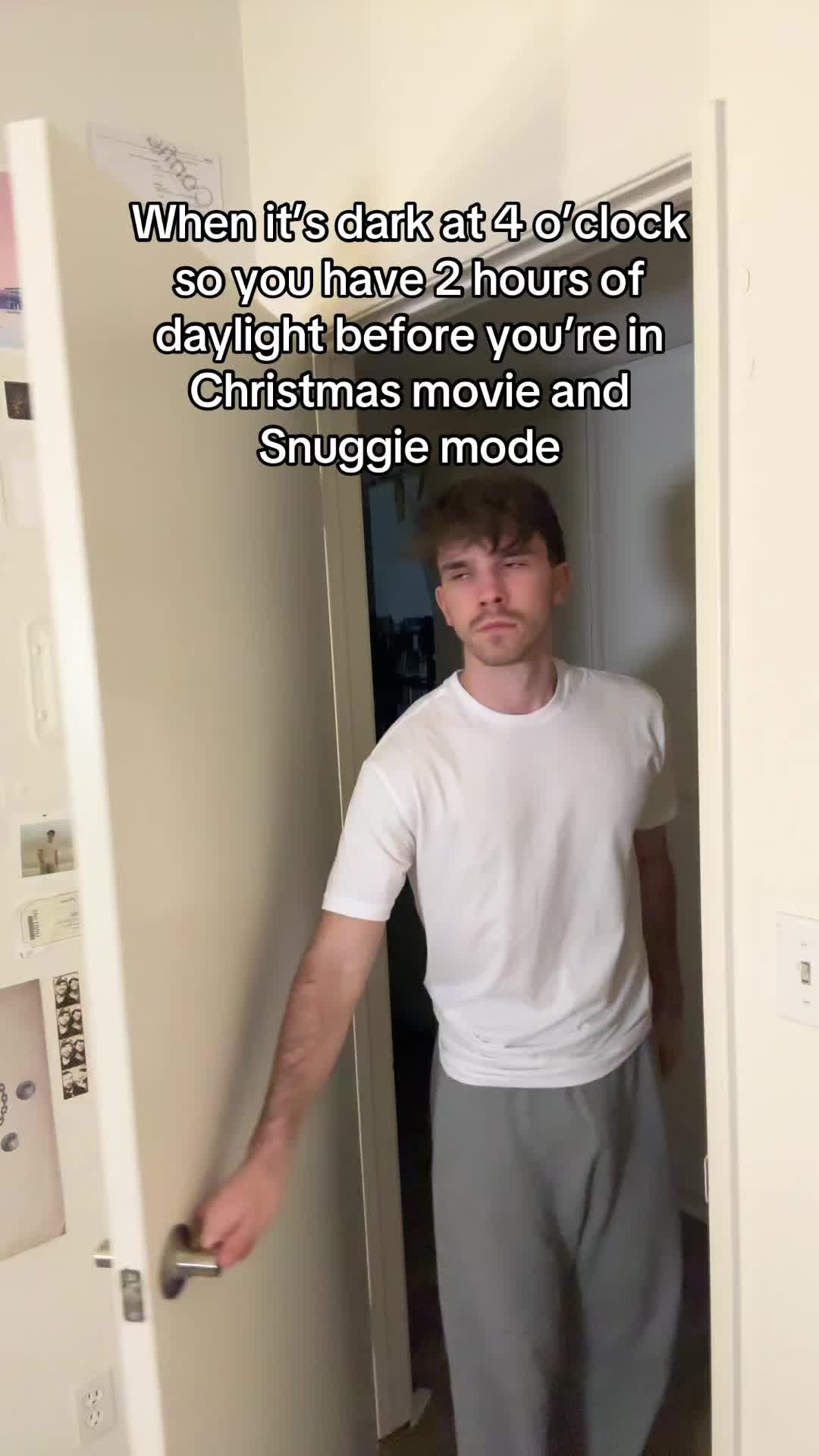 TikTok post by @_jutty_ for Snuggie. Caption reads: Happy National @Snuggie week to all who celebrate....