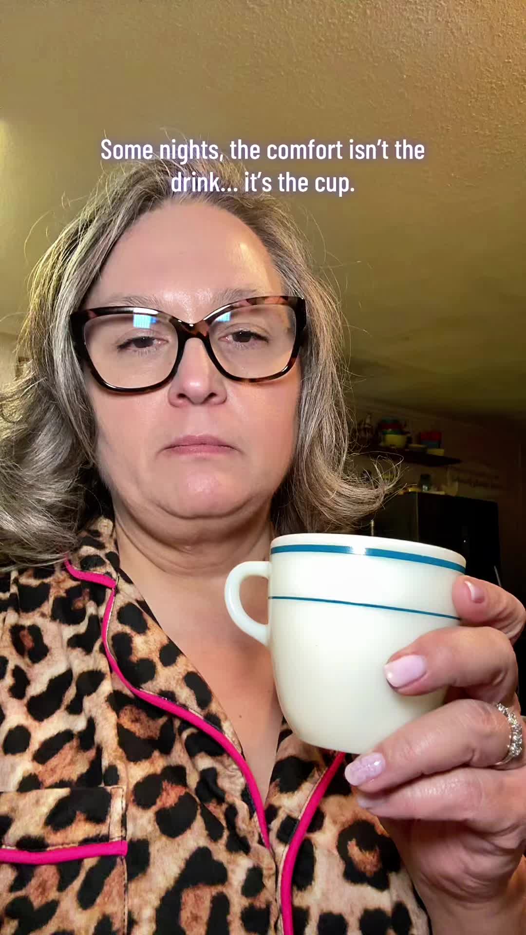 TikTok post by @thedailysass for MoonBrew. Caption reads: Moon Brew Hot Cocoa Magnesium Sleep Aid is my....