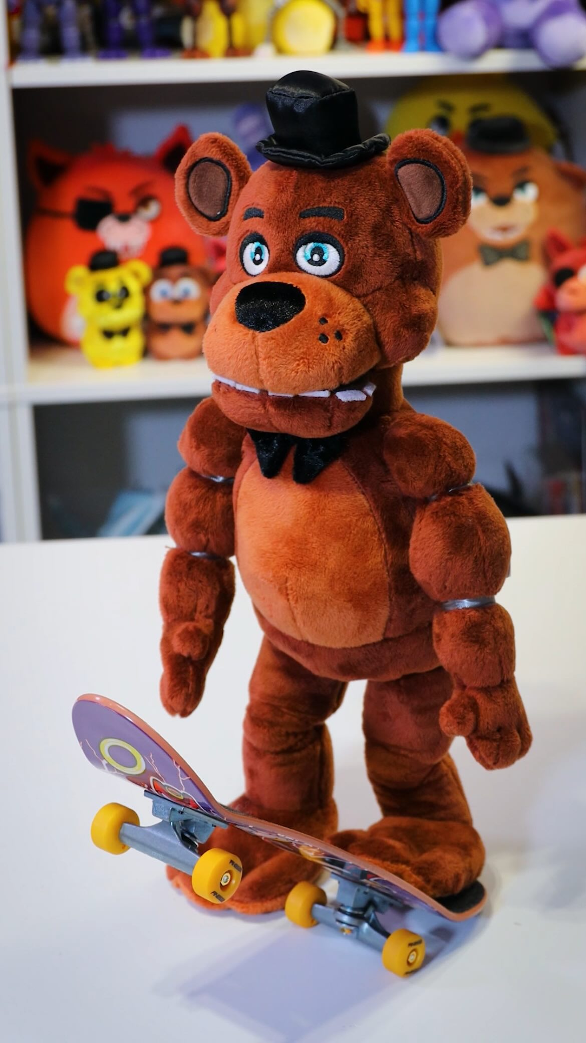 Instagram post by @nostalgicadam for Jazwares. Caption reads: He can scare AND shred! I haven’t seen these in....