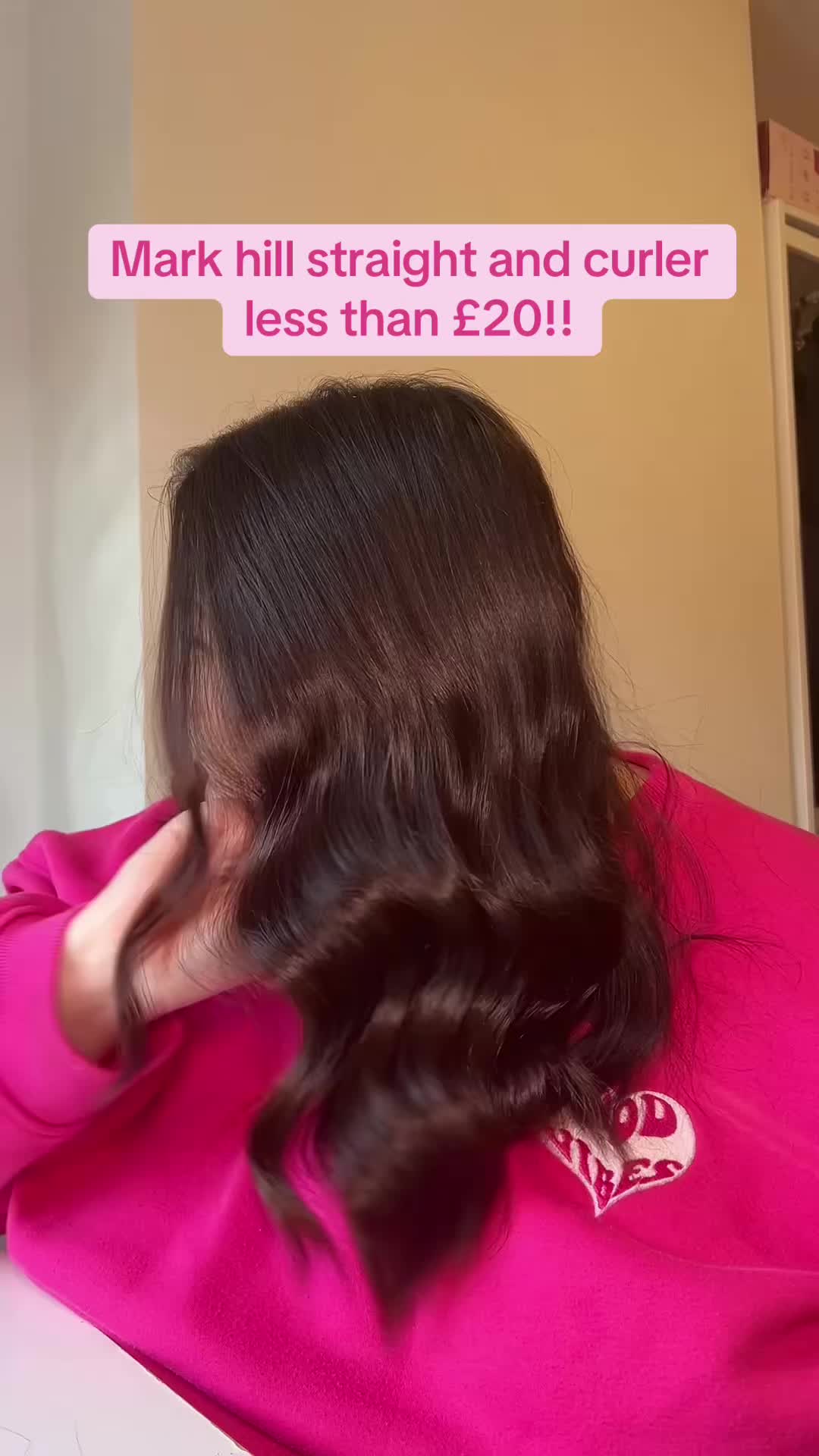 TikTok post by @emsgeorgia for Mark Hill Hair. Caption reads: What a barg from @Mark Hill Hair everyone loved....