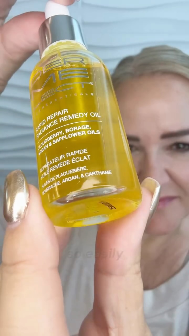 Instagram post by @torileesbeautymix for Dermelect. Caption reads: [...] and thank goodness for this 𝙽𝙴𝚆....