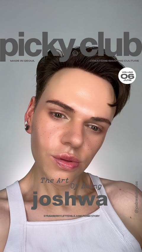 Instagram post by @joshwastjames for Picky. Caption reads: The newest issue of Picky Club Magazine is here!....